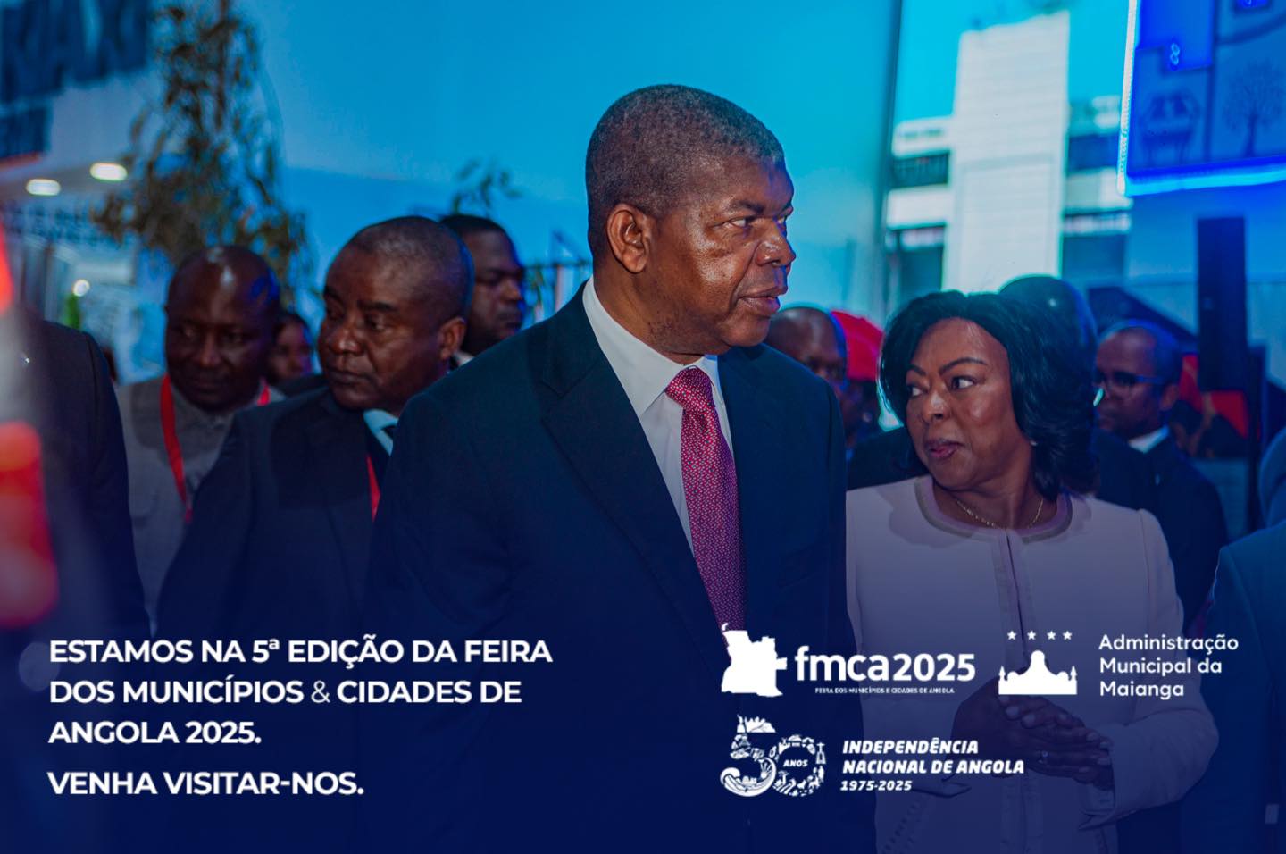 PRESIDENTE DA REPÚBLICA INAUGURA 5.ª FEIRA DOS MUNICÍPIOS E CIDADES DE ANGOLA