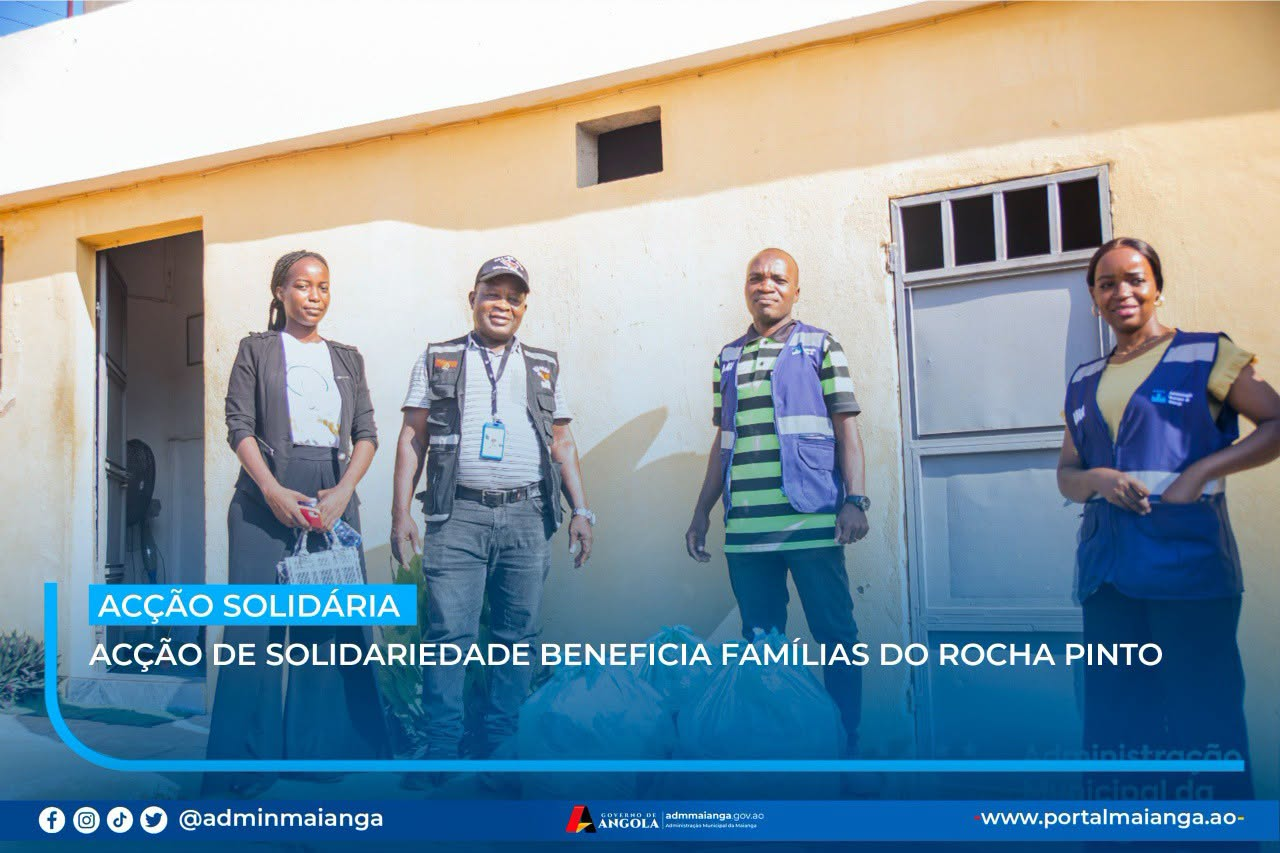 ACÇÃO DE SOLIDARIEDADE BENEFICIA FAMÍLIAS DO ROCHA PINTO