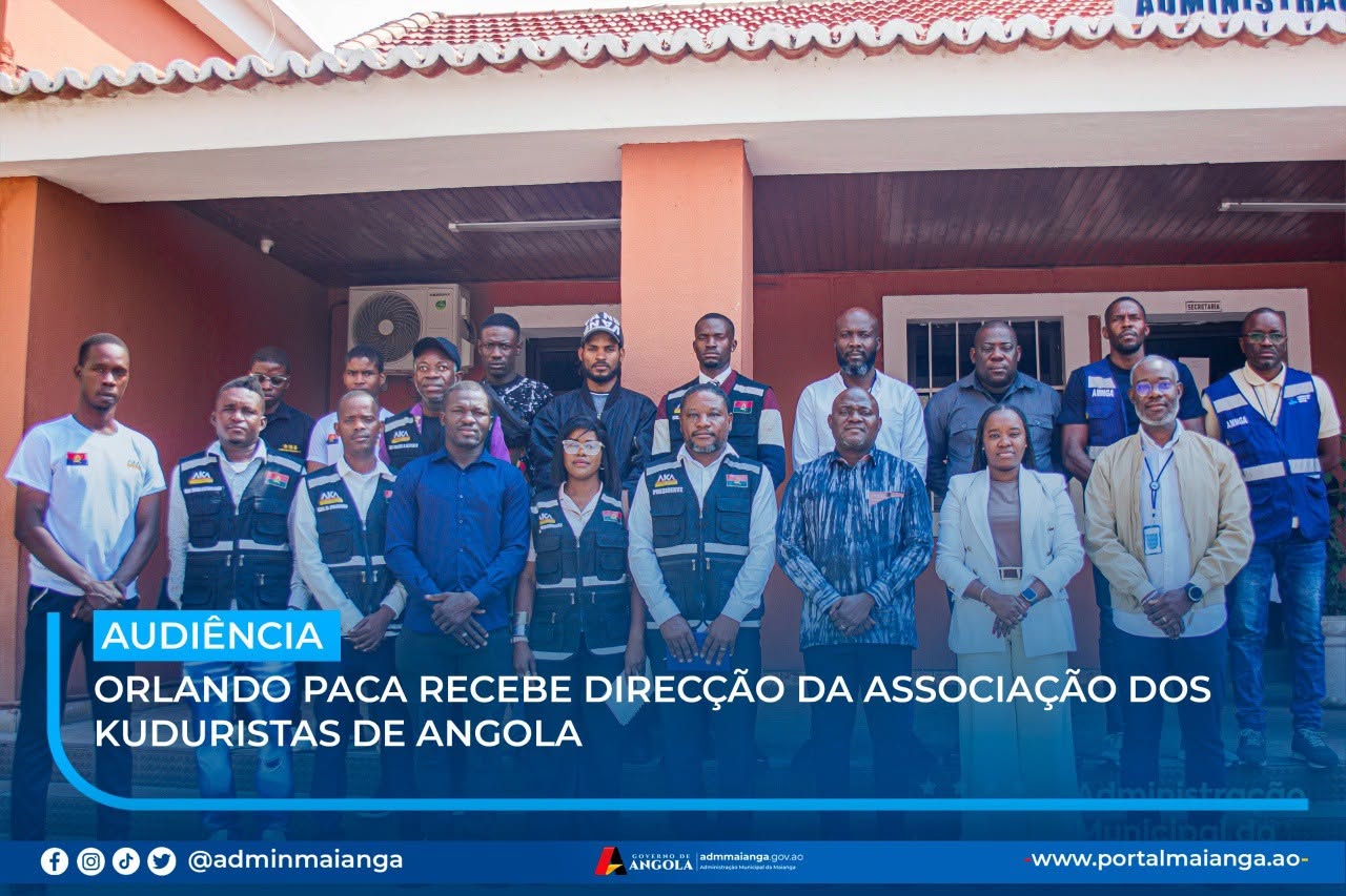 ADMINISTRAÇÃO DA MAIANGA RECEBE DIRECÇÃO DA ASSOCIAÇÃO DOS KUDURISTAS DE ANGOLA