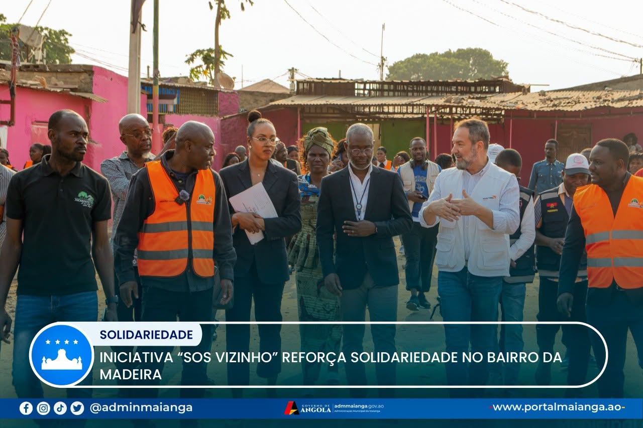 INICIATIVA “SOS VIZINHO” REFORÇA SOLIDARIEDADE NO BAIRRO DA MADEIRA