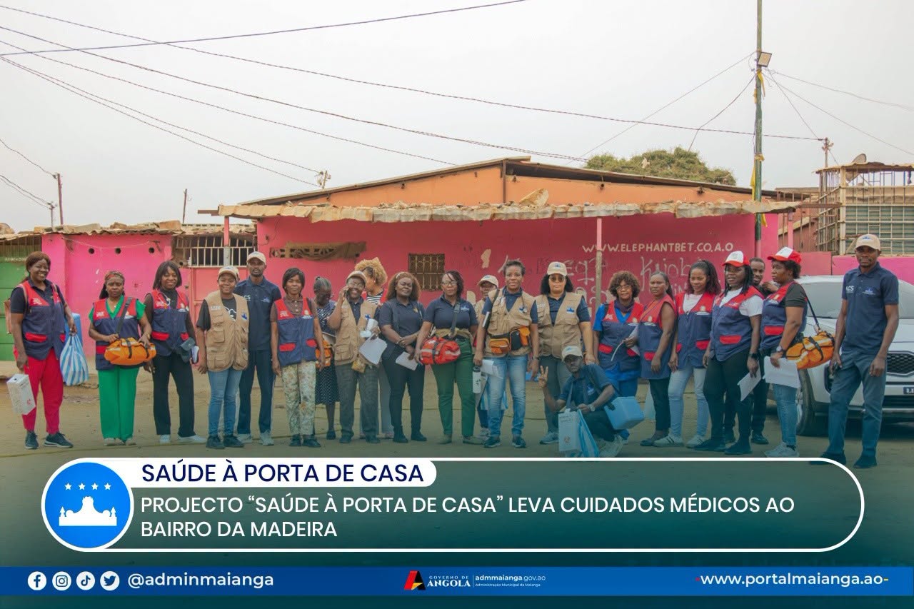 PROJECTO “SAÚDE À PORTA DE CASA” LEVA CUIDADOS MÉDICOS AO BAIRRO DA MADEIRA