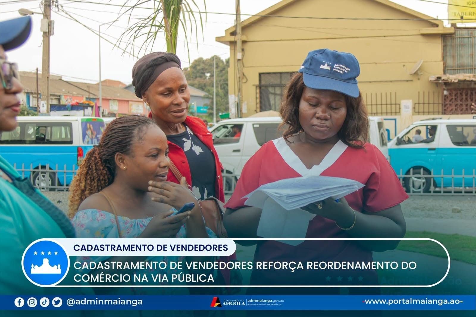 CADASTRAMENTO DE VENDEDORES REFORÇA REORDENAMENTO DO COMÉRCIO NA VIA PÚBLICA