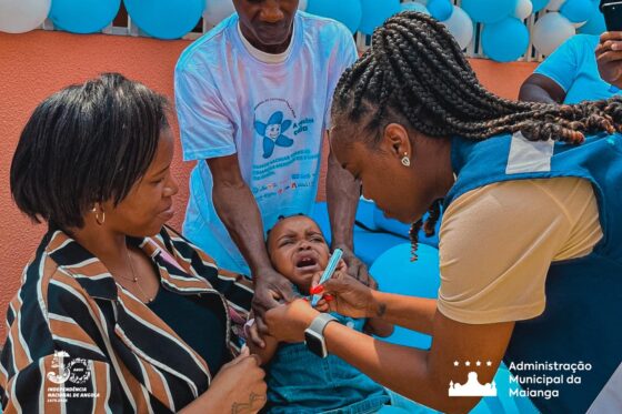 MAIANGA INTENSIFICA VACINAÇÃO CONTRA A POLIOMIELITE