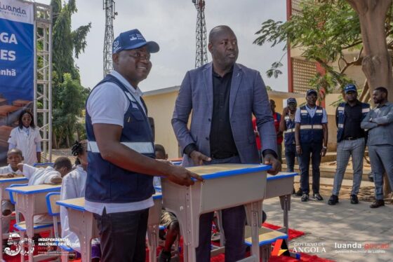 ADMINISTRAÇÃO DA MAIANGA REFORÇA INFRA-ESTRUTURAS ESCOLARES …